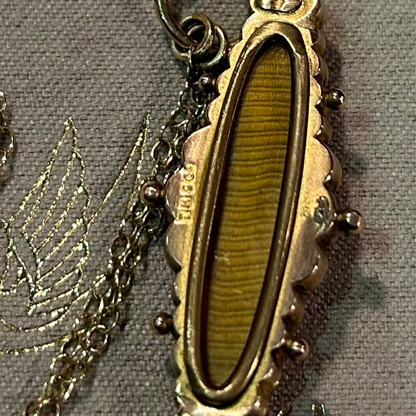 Antique Tassel Locket Pendant