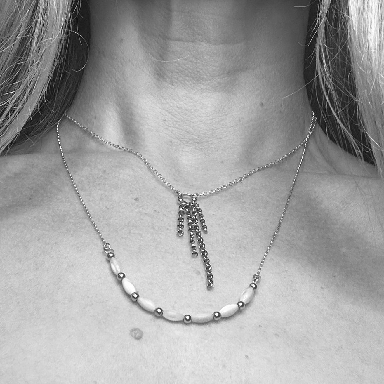 Antique Fine Tassel Necklace