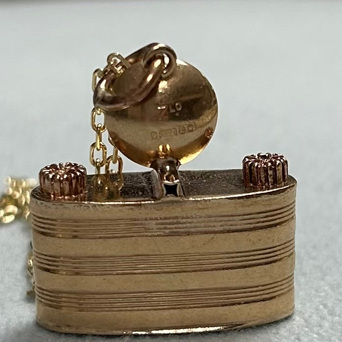 Vintage Camera Charm Necklace