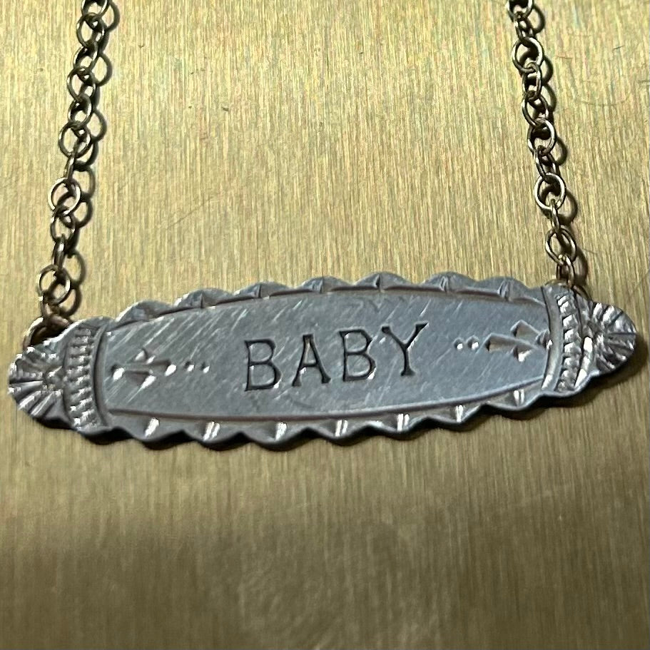 Antique Sweetheart Baby Necklace