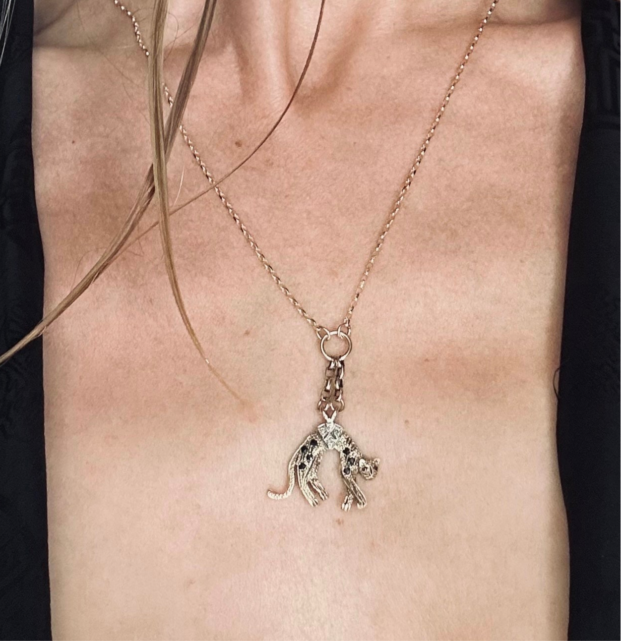 Vintage Panther Necklace