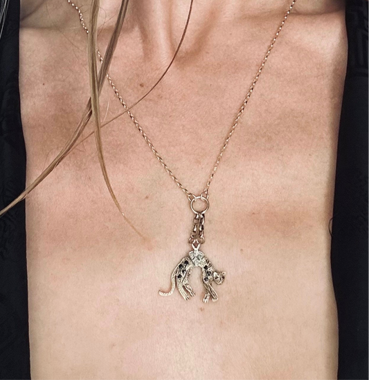 Vintage Panther Necklace