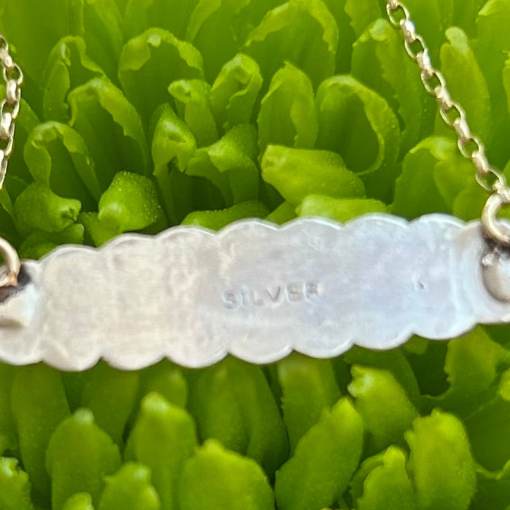 Victorian Floral Baby Necklace