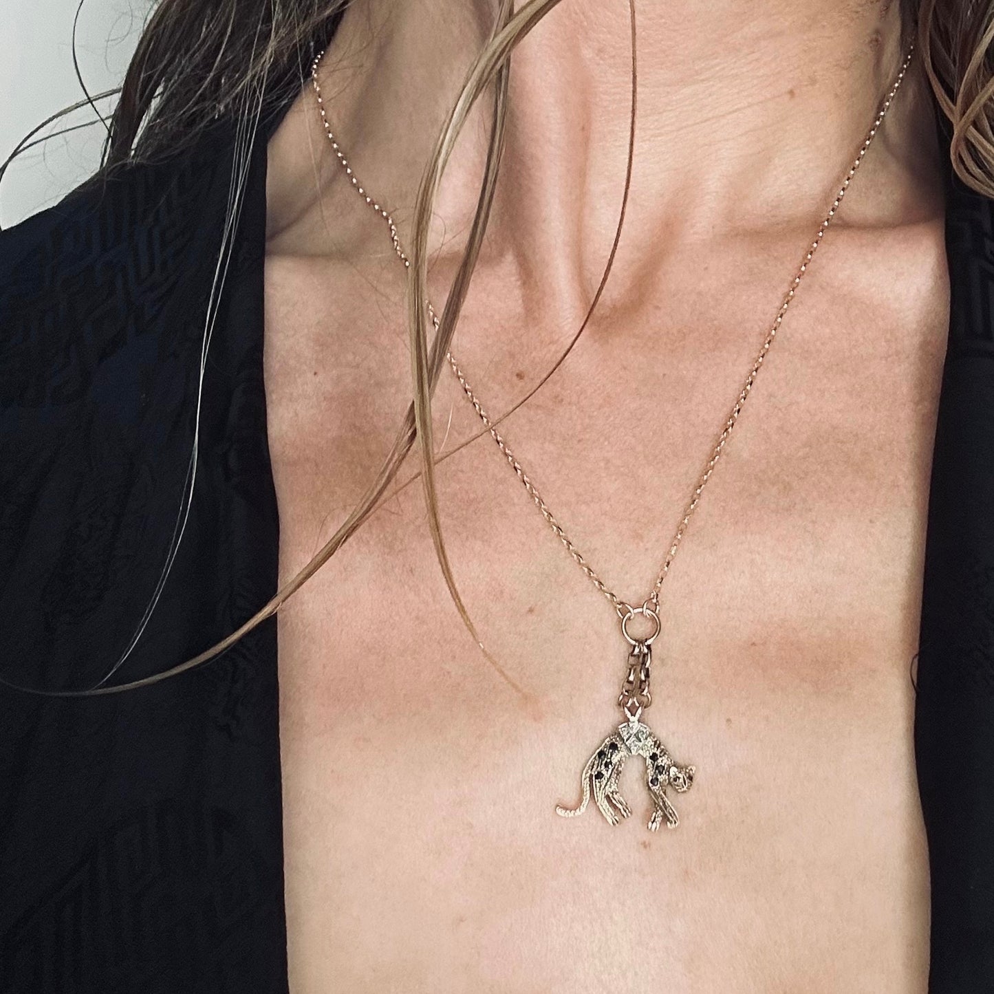 Vintage Panther Necklace