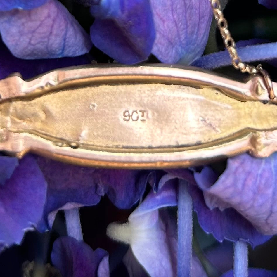 Antique Victorian 9ct Baby Necklace
