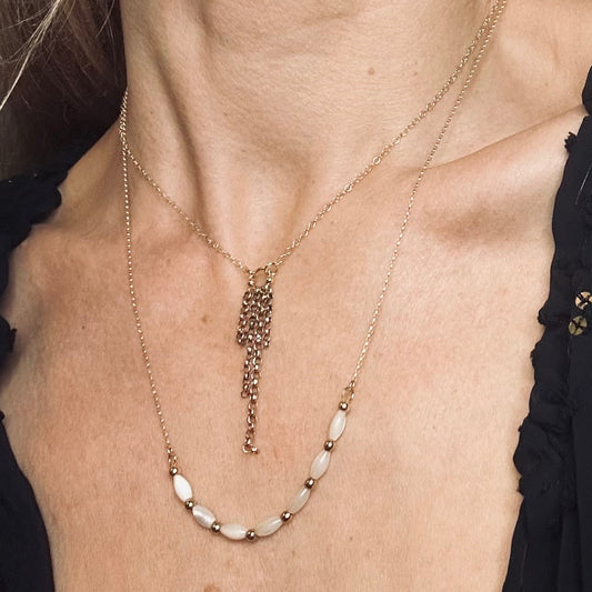 Antique Fine Tassel Necklace