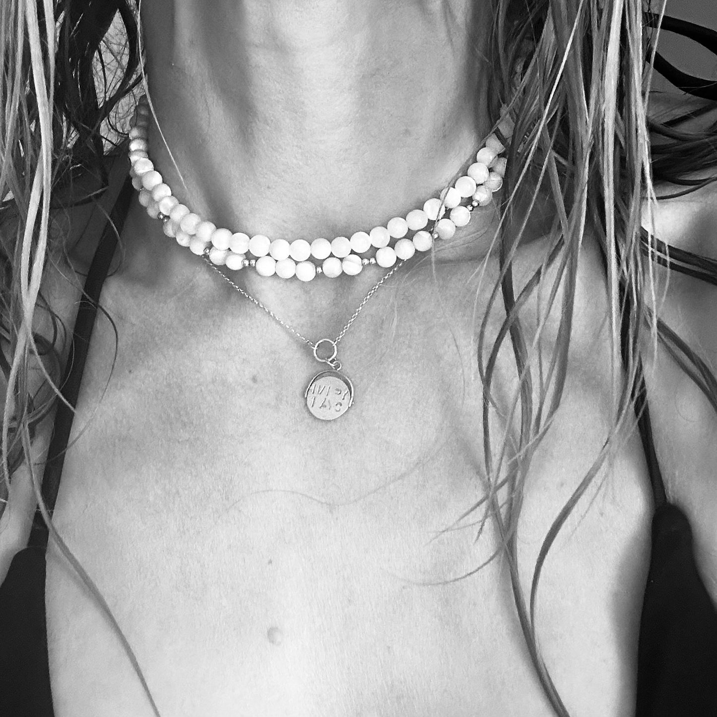 Vintage “Happy Days” Spinning Charm Necklace