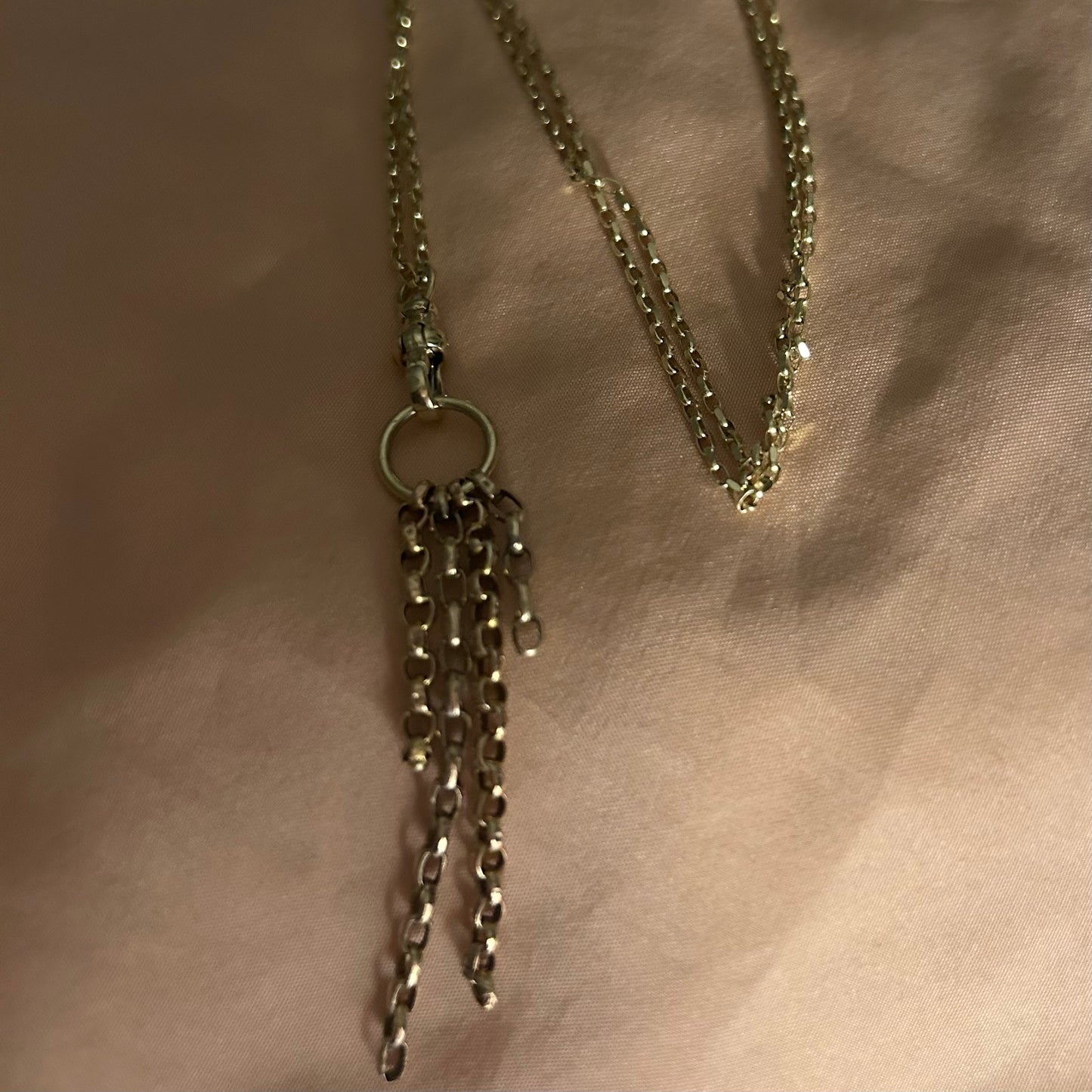 Long Antique Tassel Necklace