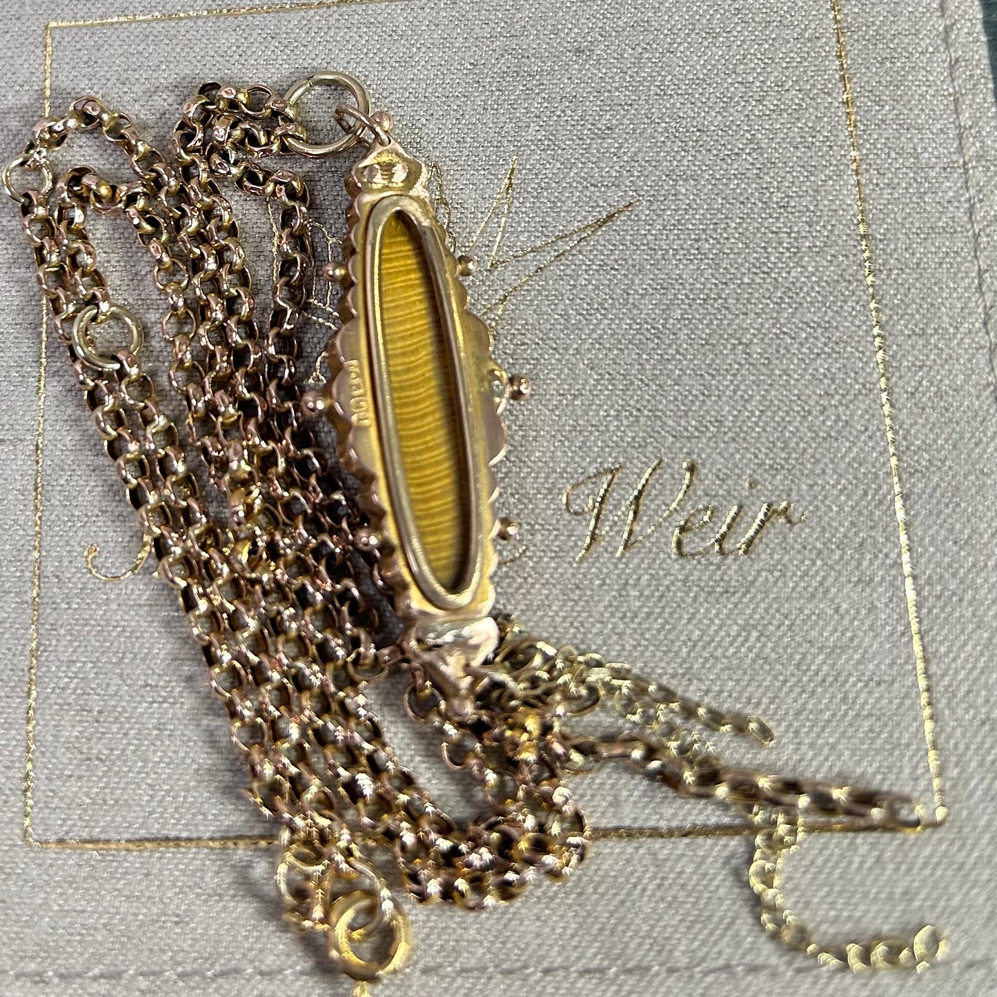 Antique Tassel Pendant Necklace